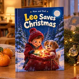 Libro di Natale personalizzato